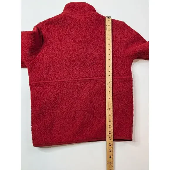 Patagonia Marsupial Lava Red Pullover - Picture 12 of 13